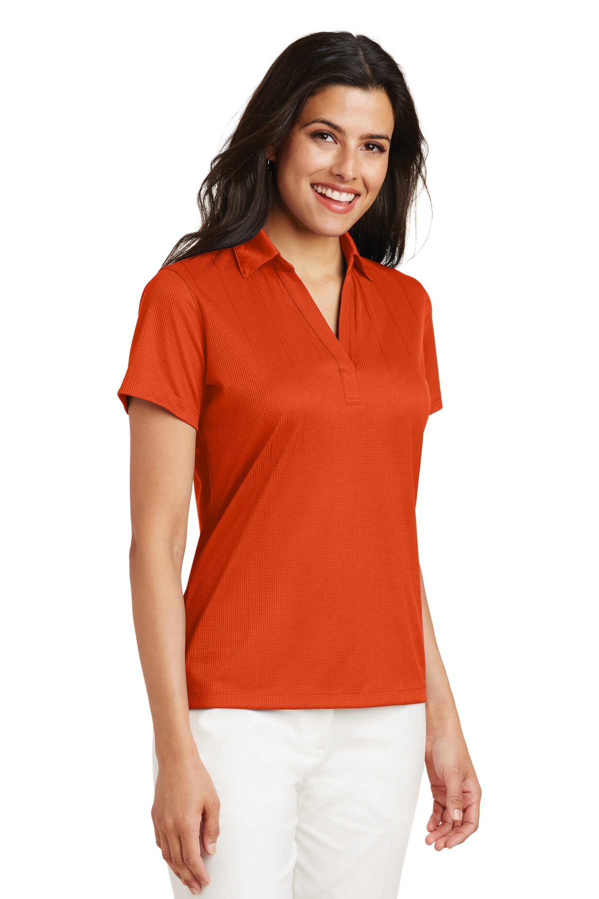 Women's Performance Fine Jacquard Polo
