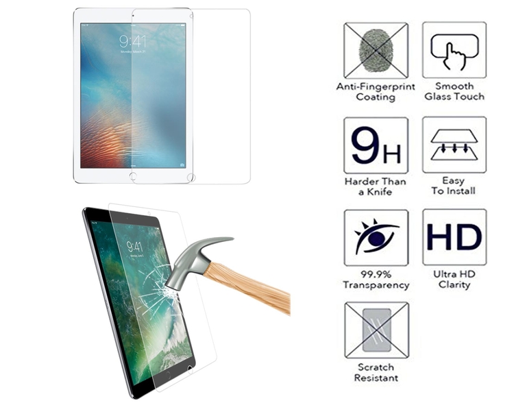 iBank ® iPad Tempered Glass Screen Protector Film 2