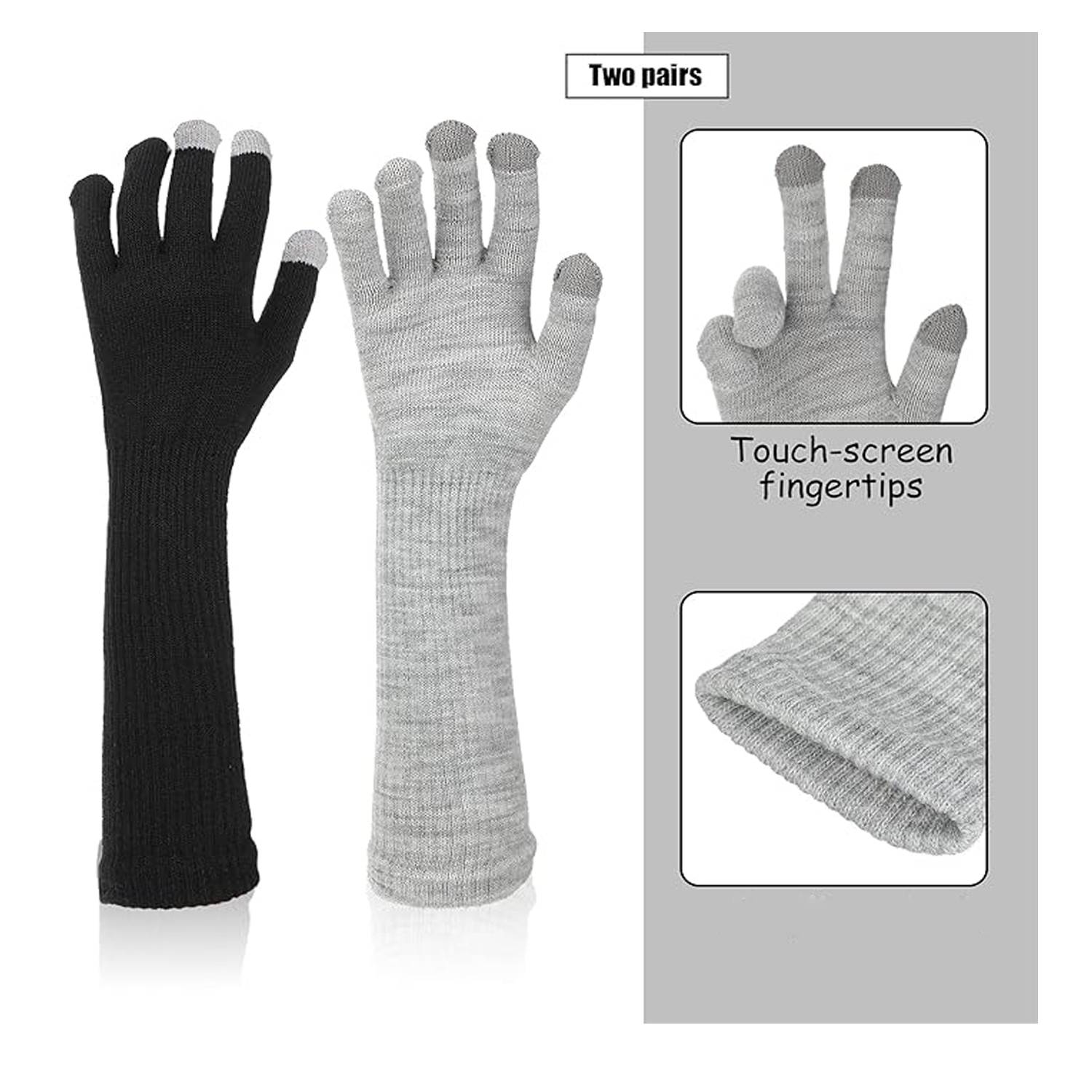Long Finger Gloves 4