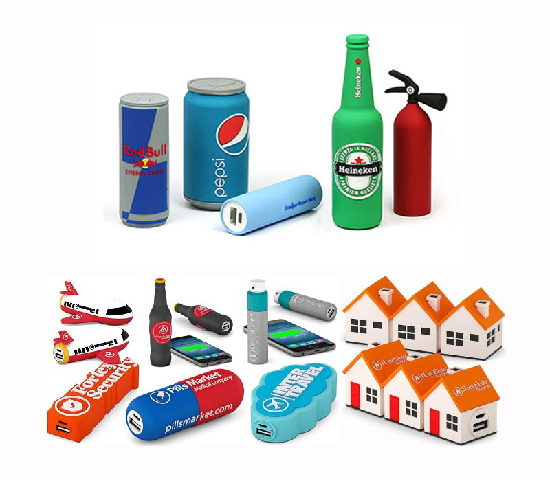 Custom PVC Power Bank 6
