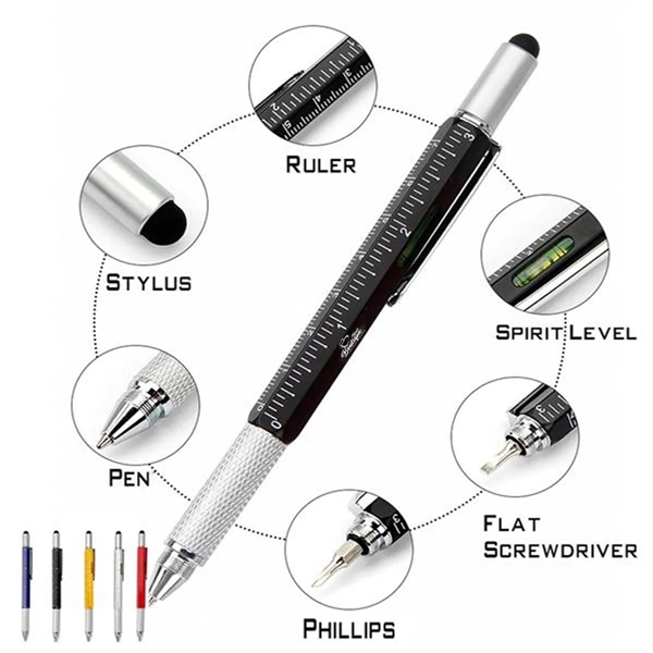 Metal Ballpoint Pen With Versatile Functions