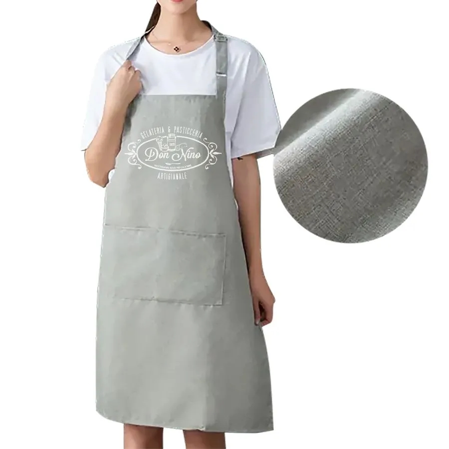 Cationic Solid Color Apron 7