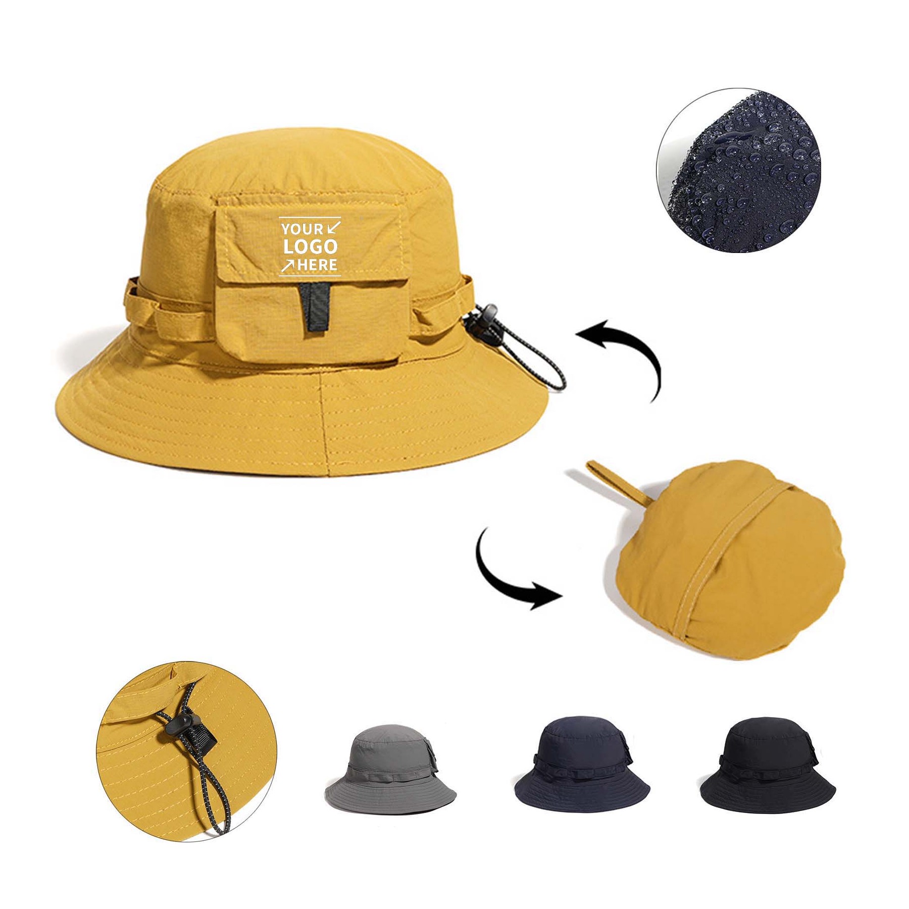 Foldable Bucket Hat