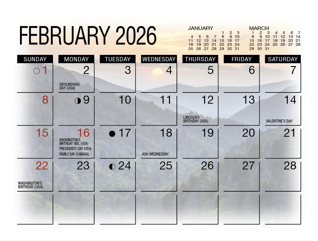 Triumph® Calendars America's Beauty Desk Calendar 30