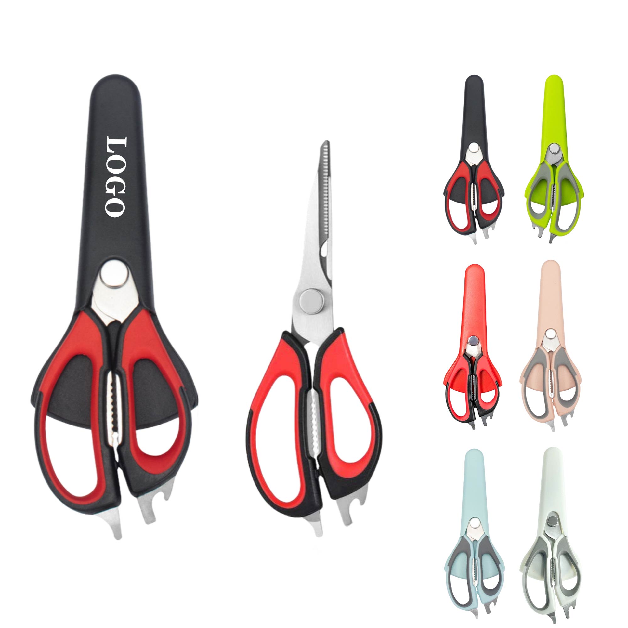 MOQ 10 pcs Stainless Steel Cooking Scissors 3