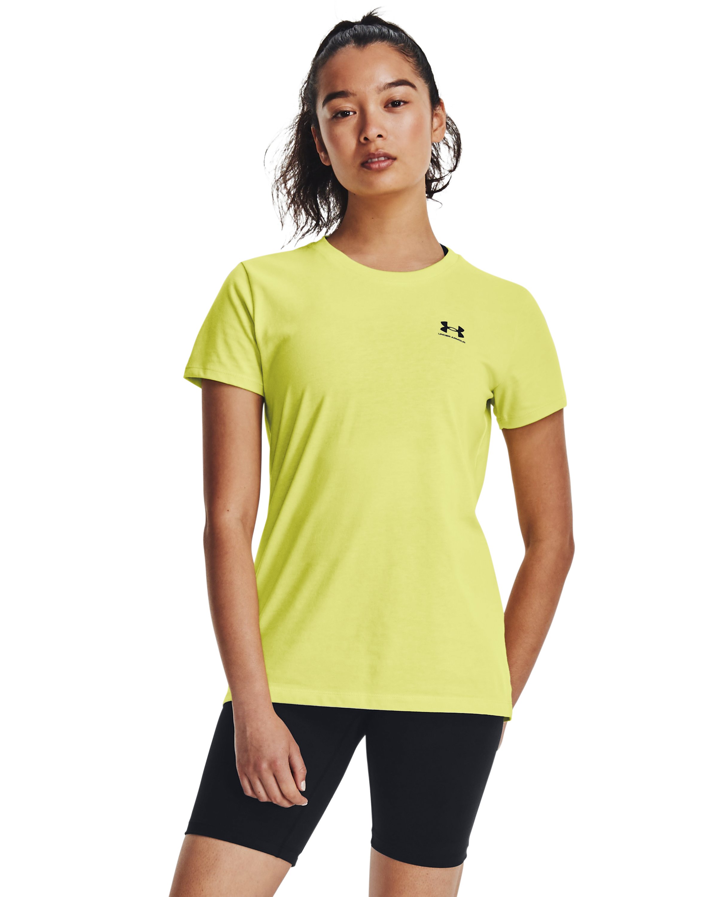 Women's UA Left Chest Logo Short Sleeve 5