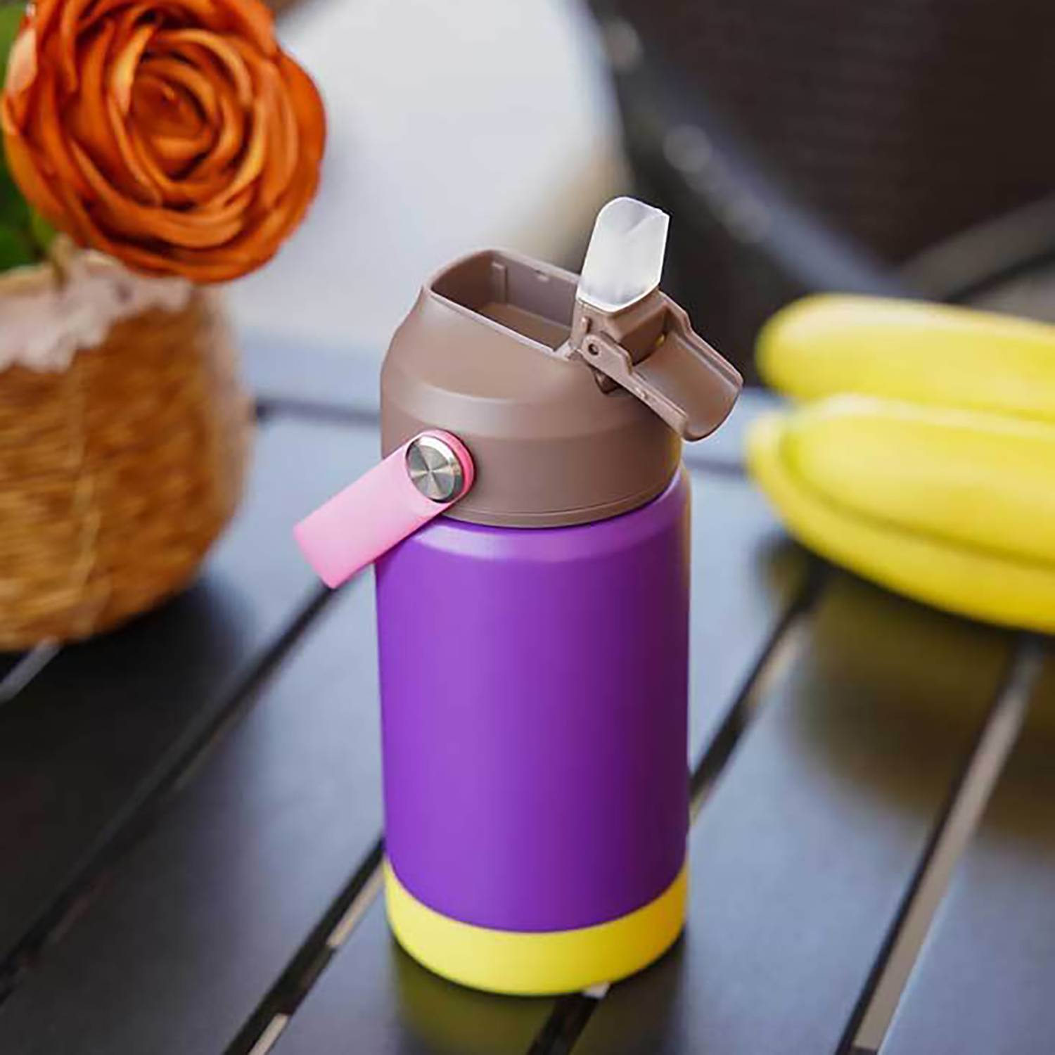 New 12oz stainless steel handle portable kettle 4