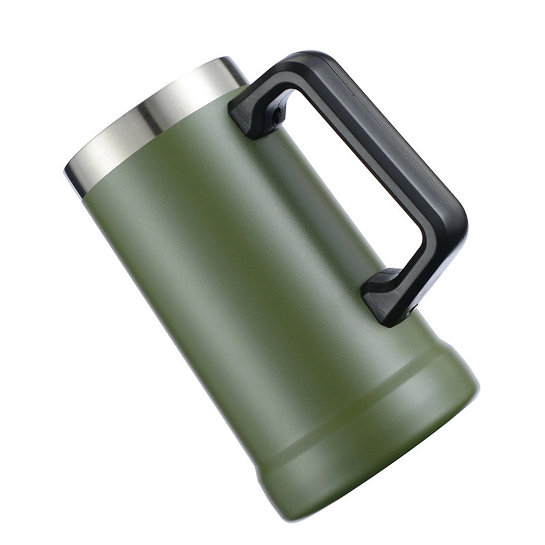 20 Oz Stainless Steel Beer Mug with Handle 3