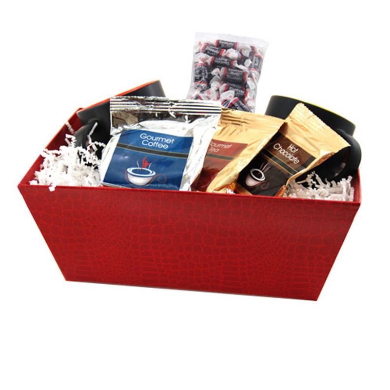 Tray withMugs and Tootsie Rolls 1