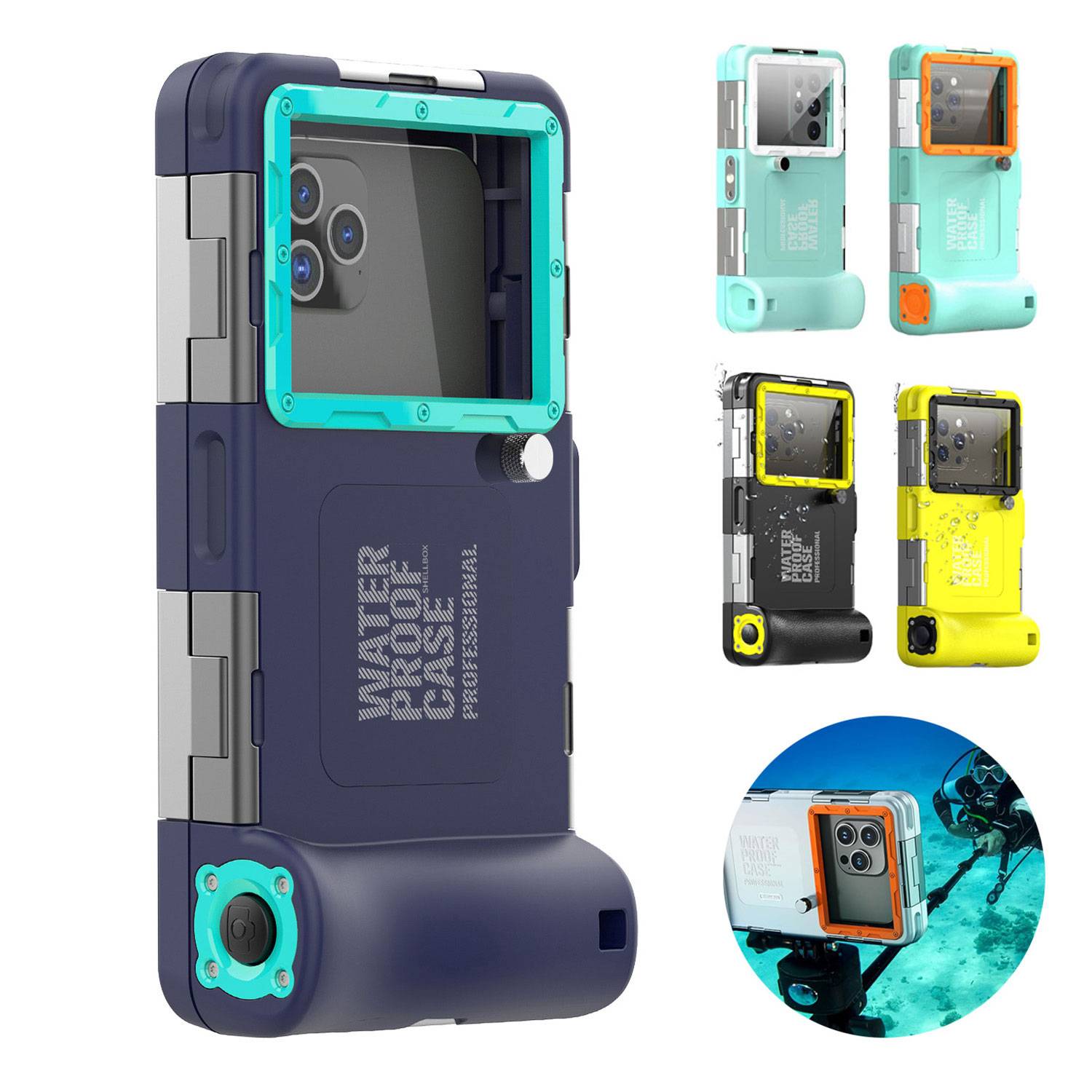 Ip68 Underwater Diving Snorkeling Phone Case