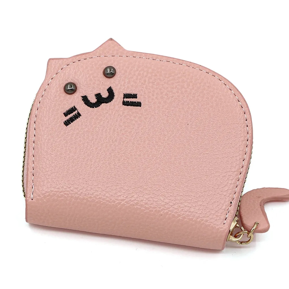 Cartoon Cat Zipper Card Bag 10