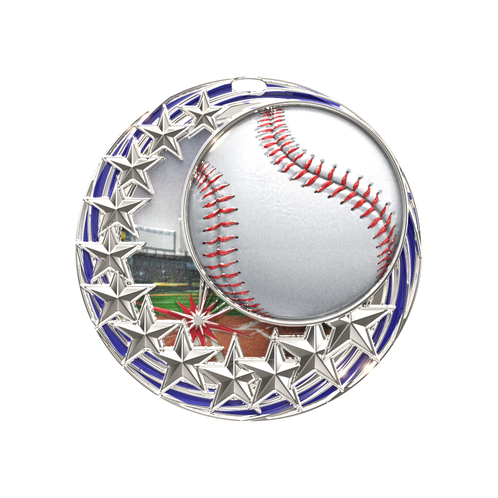 Star Blast Medal - Baseball 4