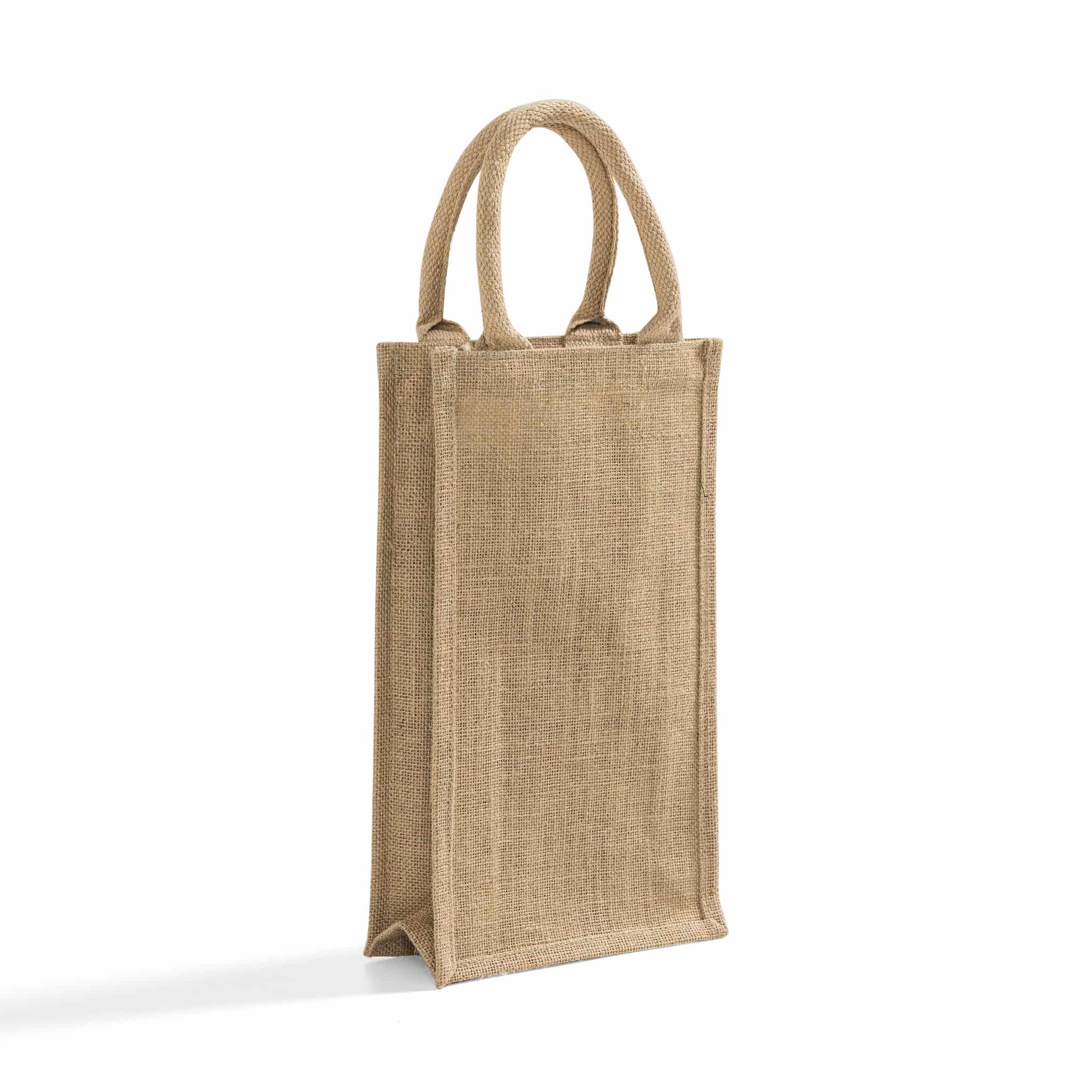 8'' Jute Wine Bag 8