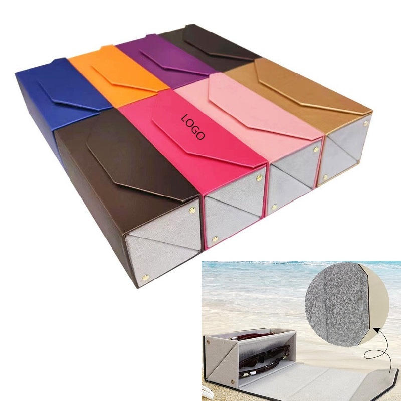 Foldable Eyeglasses Case For 2 Pair 2