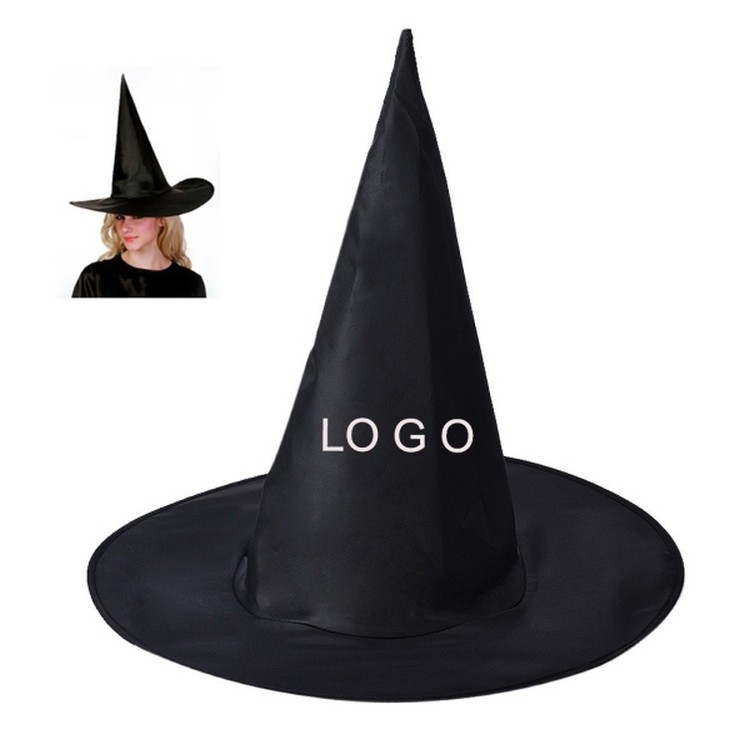 Black Halloween Witch Hat 2