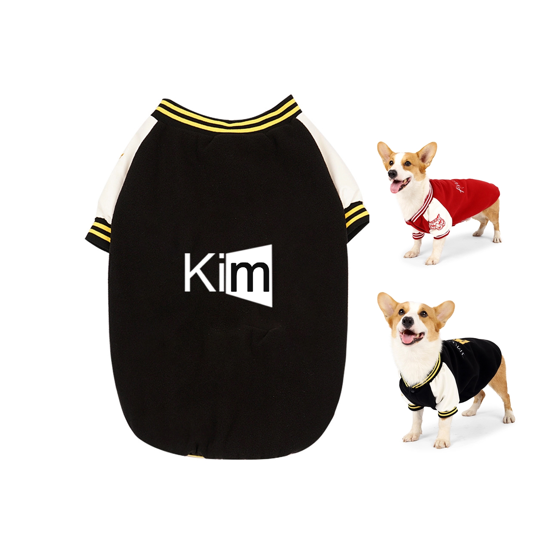 Small And Medium-Sized Dog Baseball Uniform 5