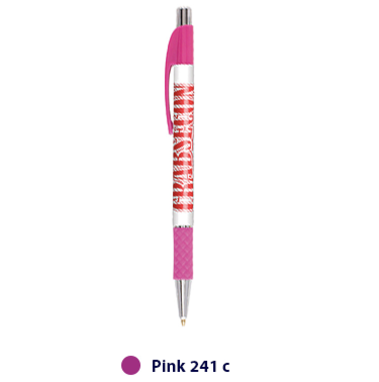 Top Flight Slim Plastic Pen (Full Color Imprint) 6