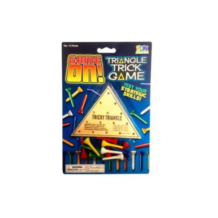Wooden Tricky Triangle Games 2