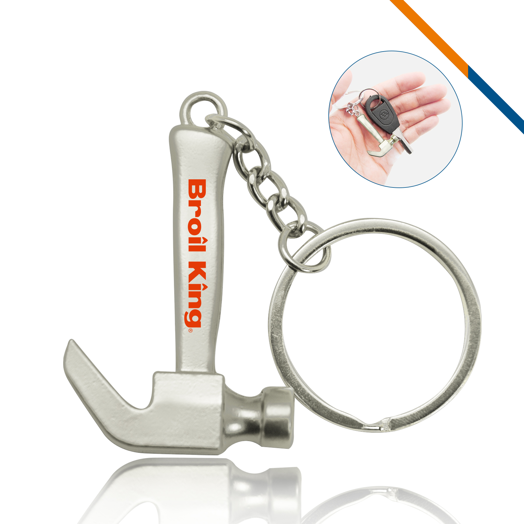 Mini Hammer Keychain 1