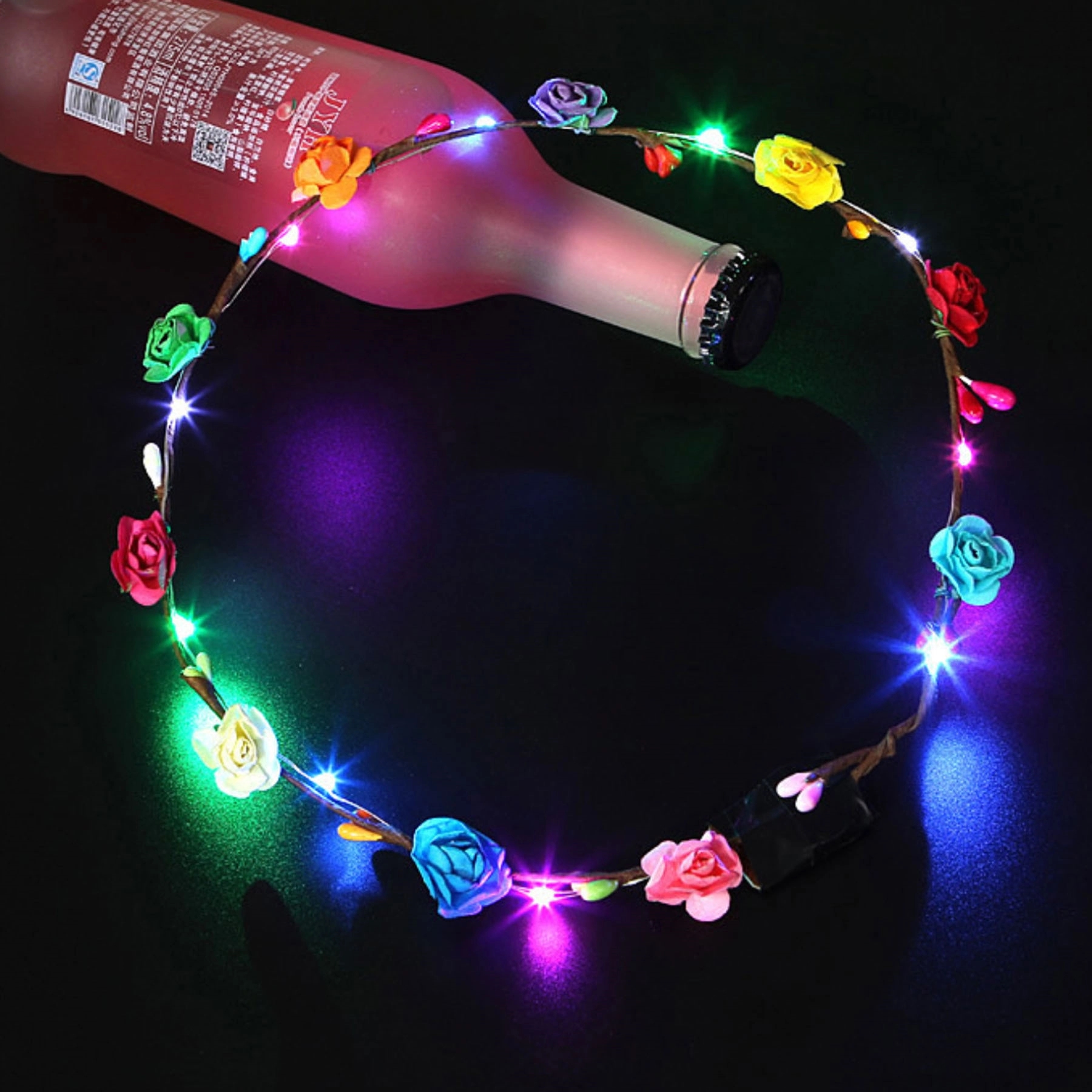 LED Flower Crown Headdress 5