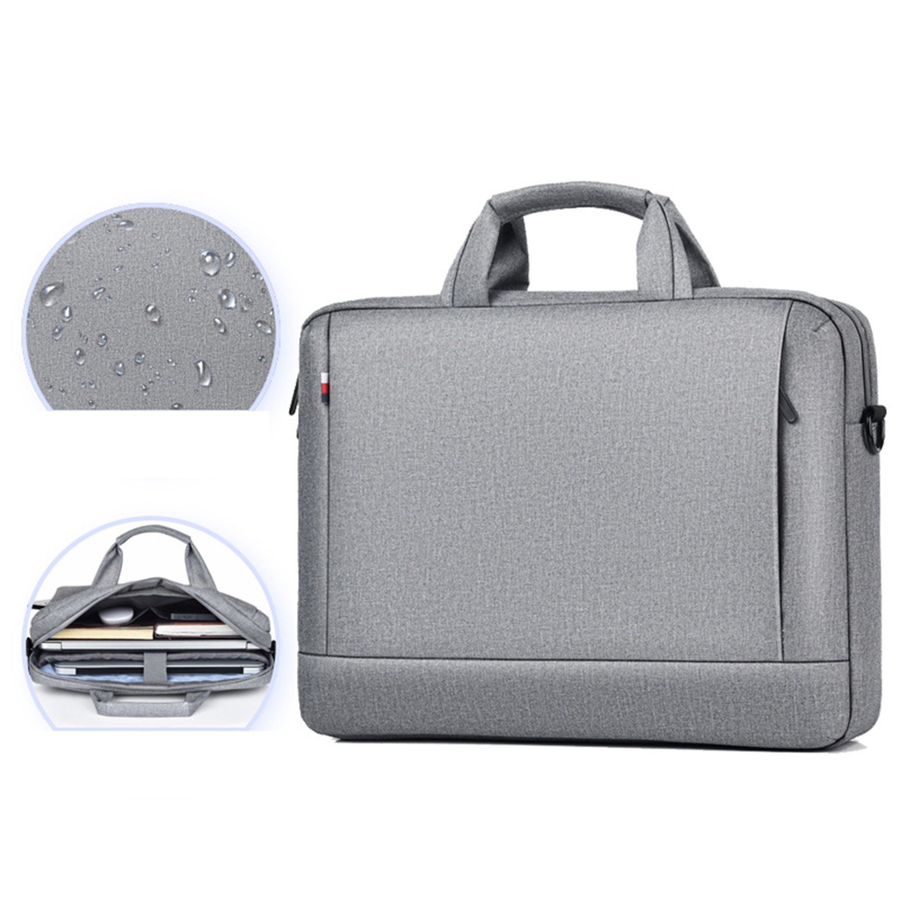 Laptop Carrying Case Shoulder Strap 15.6 inch Computer Bag 3