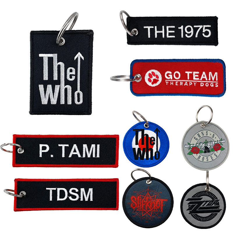 Embroidered Keychain 1