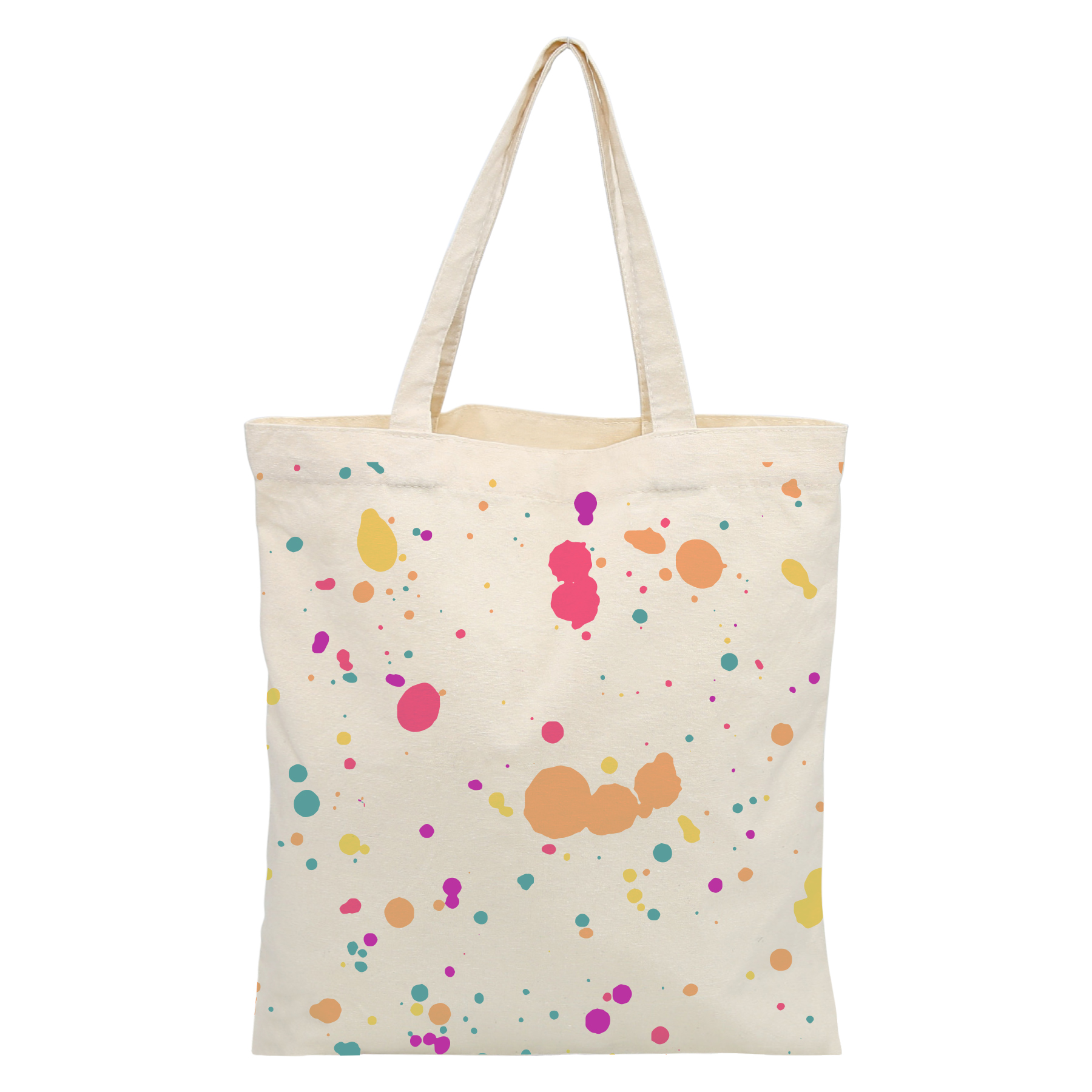 12 Oz Full Wrap Sublimation Canvas Tote Bag 8