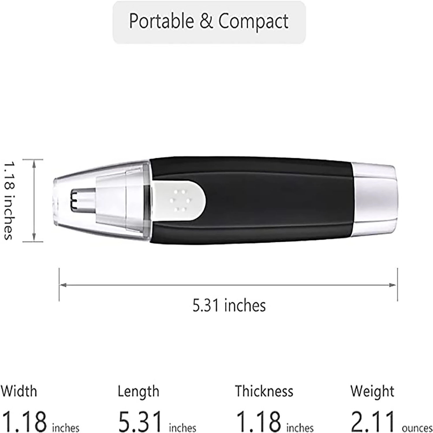 Electric Nose Ear Hair Trimmer 7