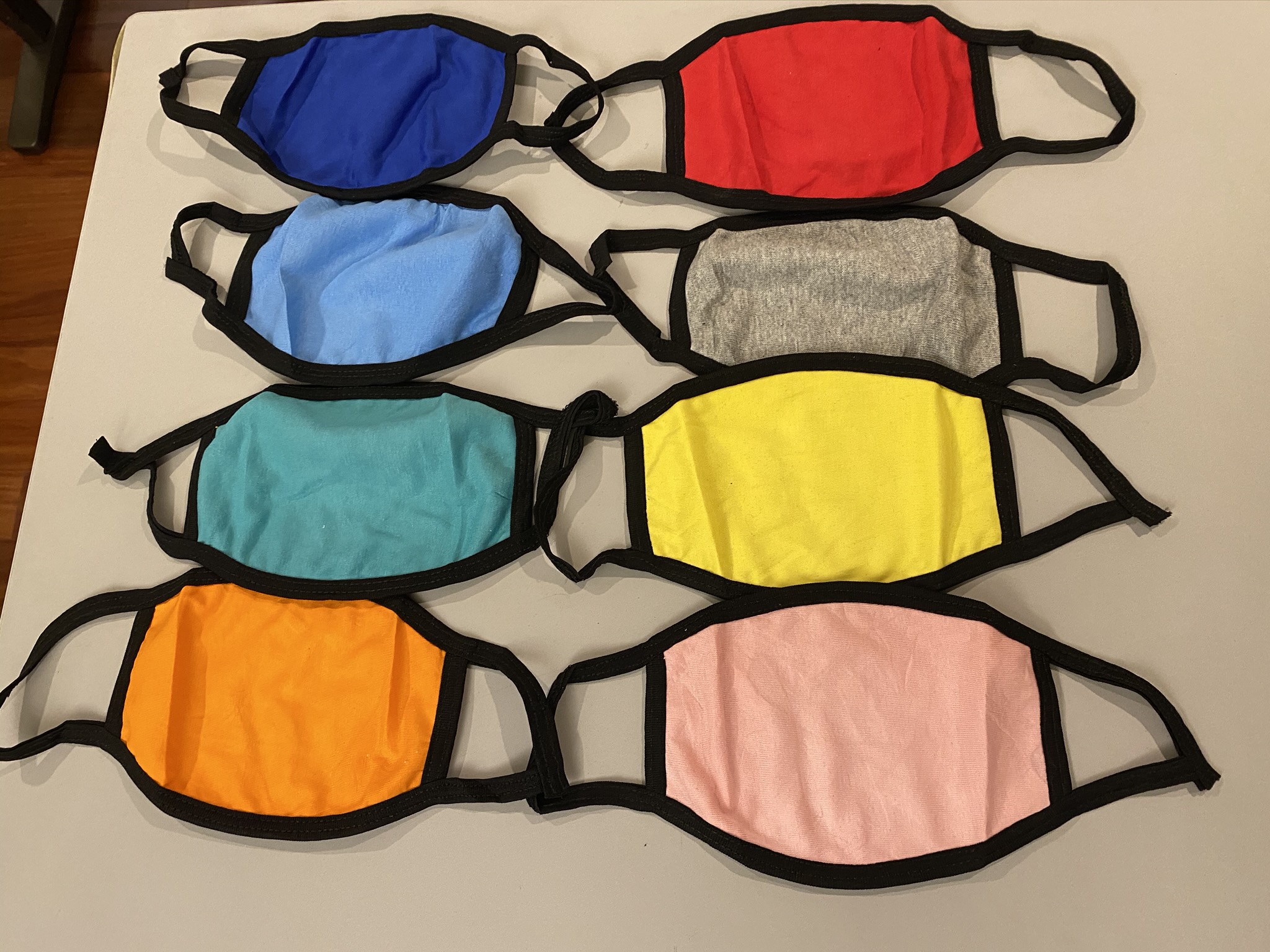 Colored Cotton Face Mask 6