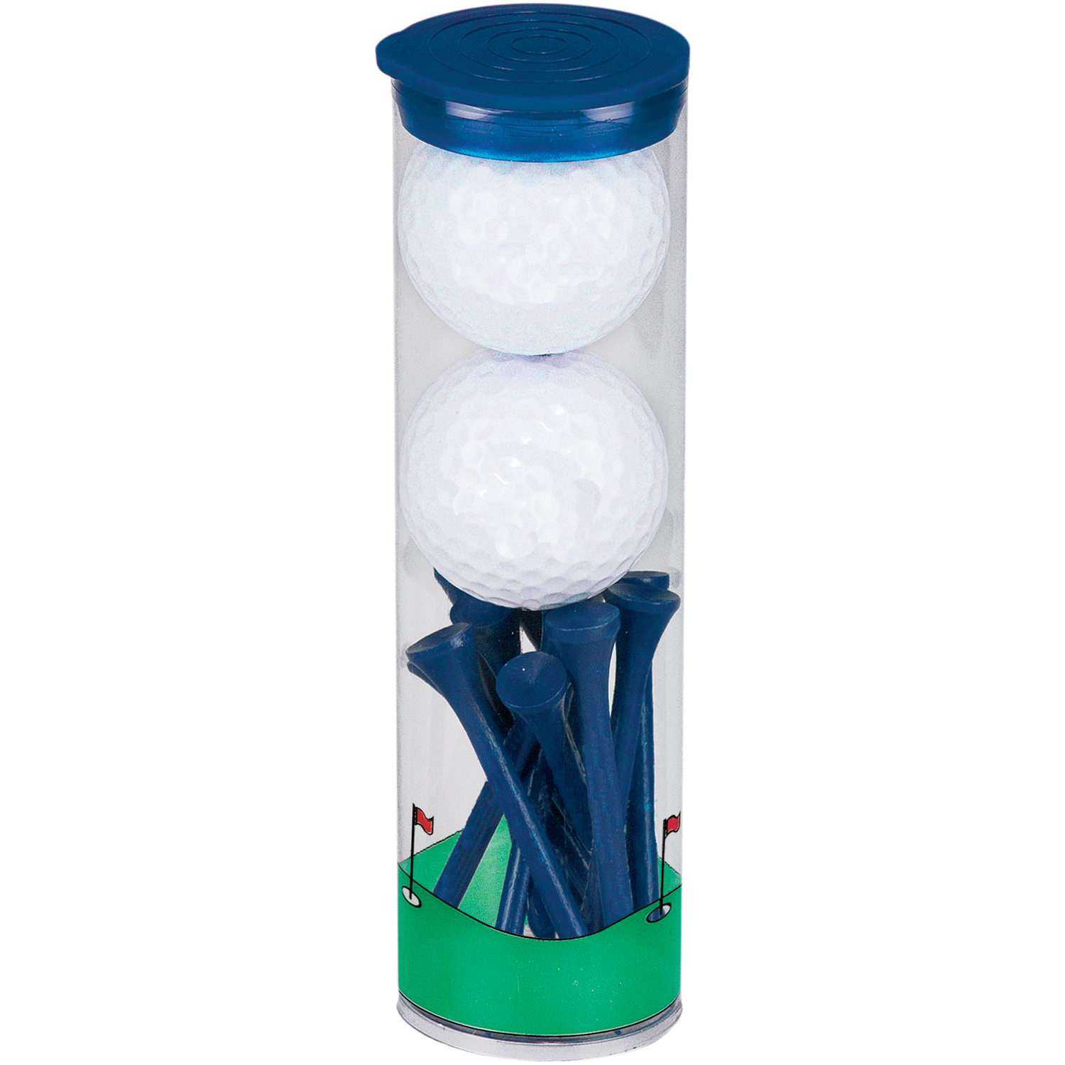 2 Ball Tall Tube with Titleist Pro V1 Golf Balls 2