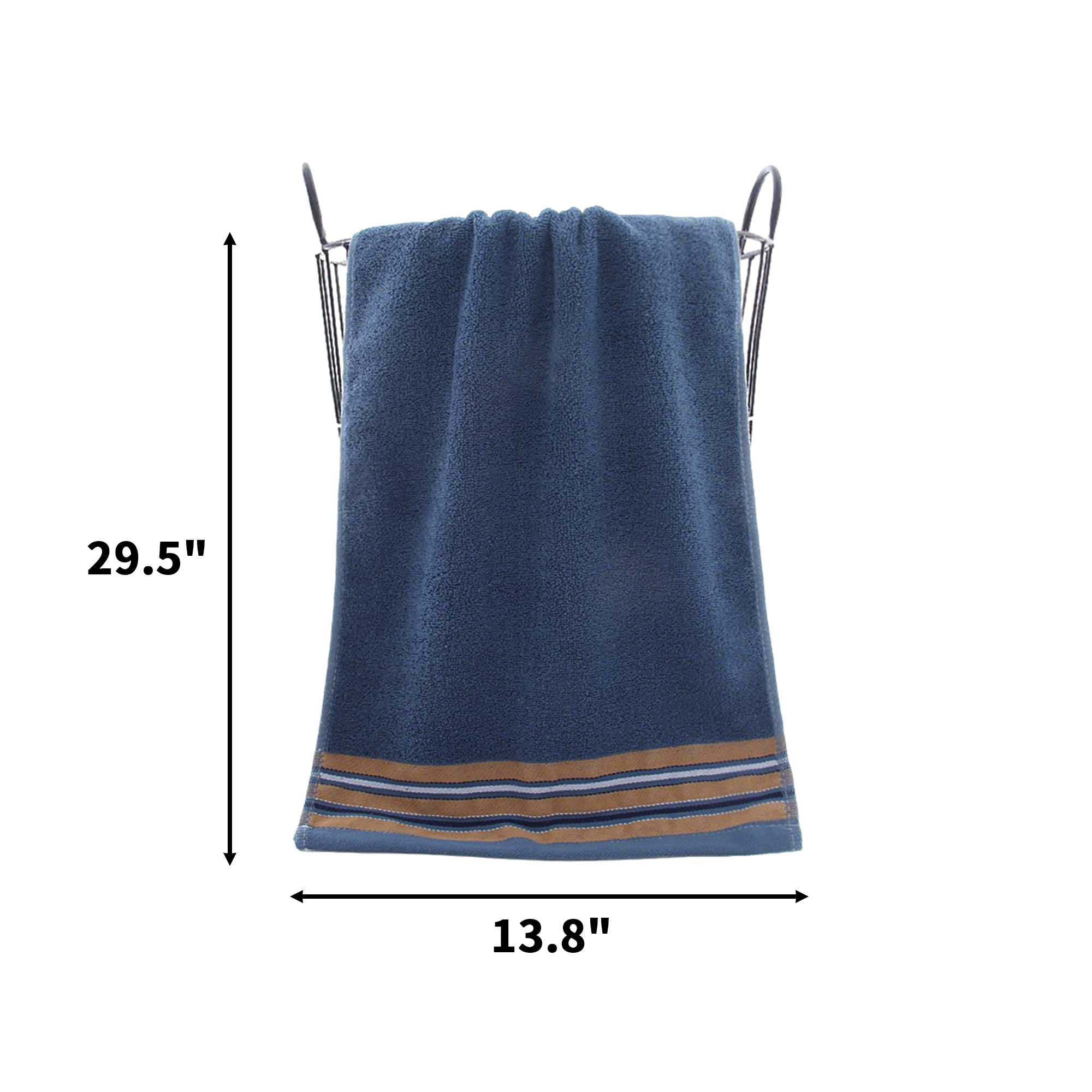 Cotton Satin Edge Gift Towel Absorbent Hand Size 3