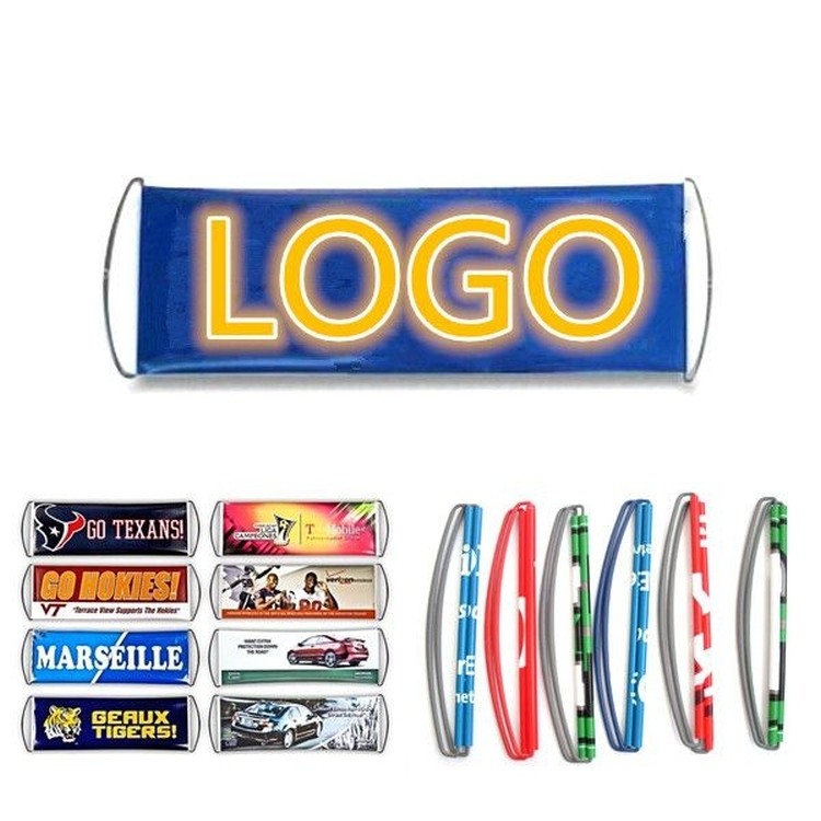 Promotional Custom Hand Pull Flag 2