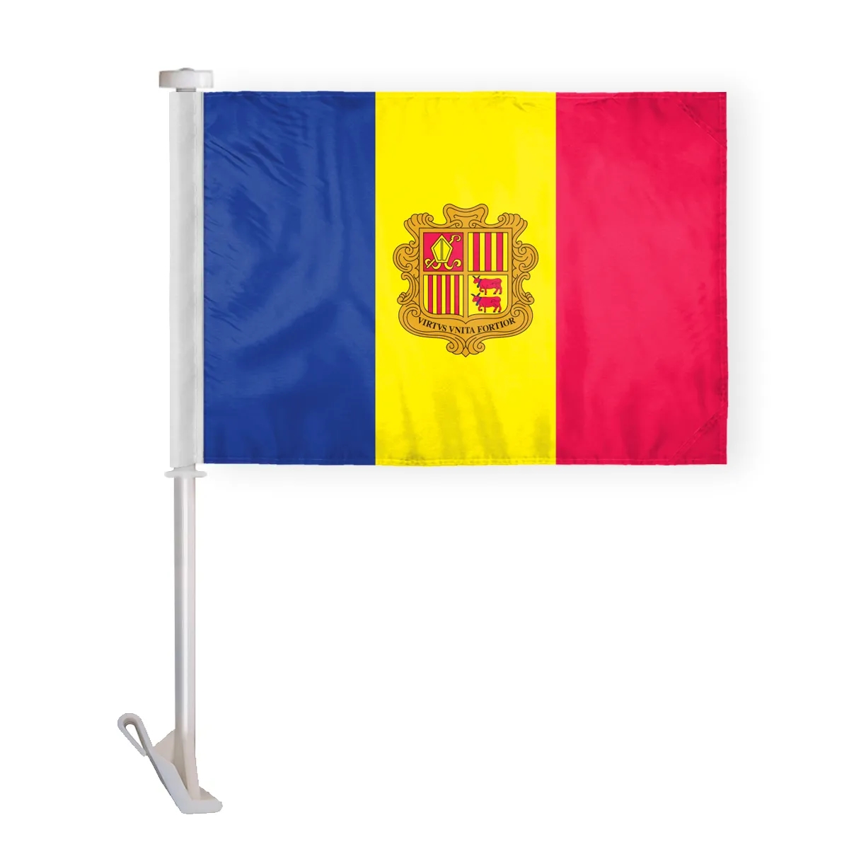 World Flag - Andorra with Seal 12
