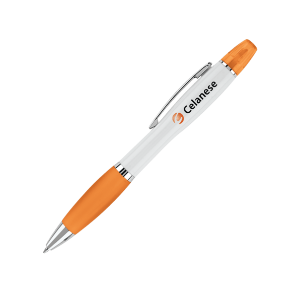Curvaceous Ballpoint/Highlighter 10