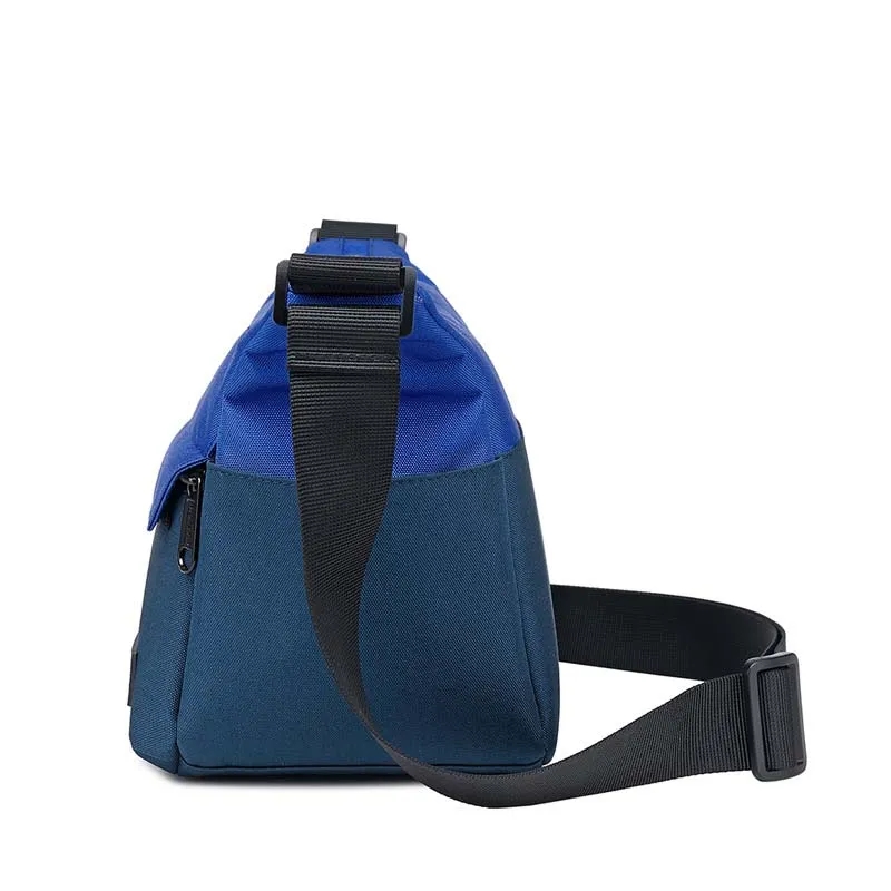 Color contrast waterproof shoulder casual bag 12