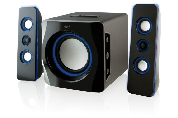 iLive Wireless Bluetooth 2.1 Speaker System with Subwoofer 1