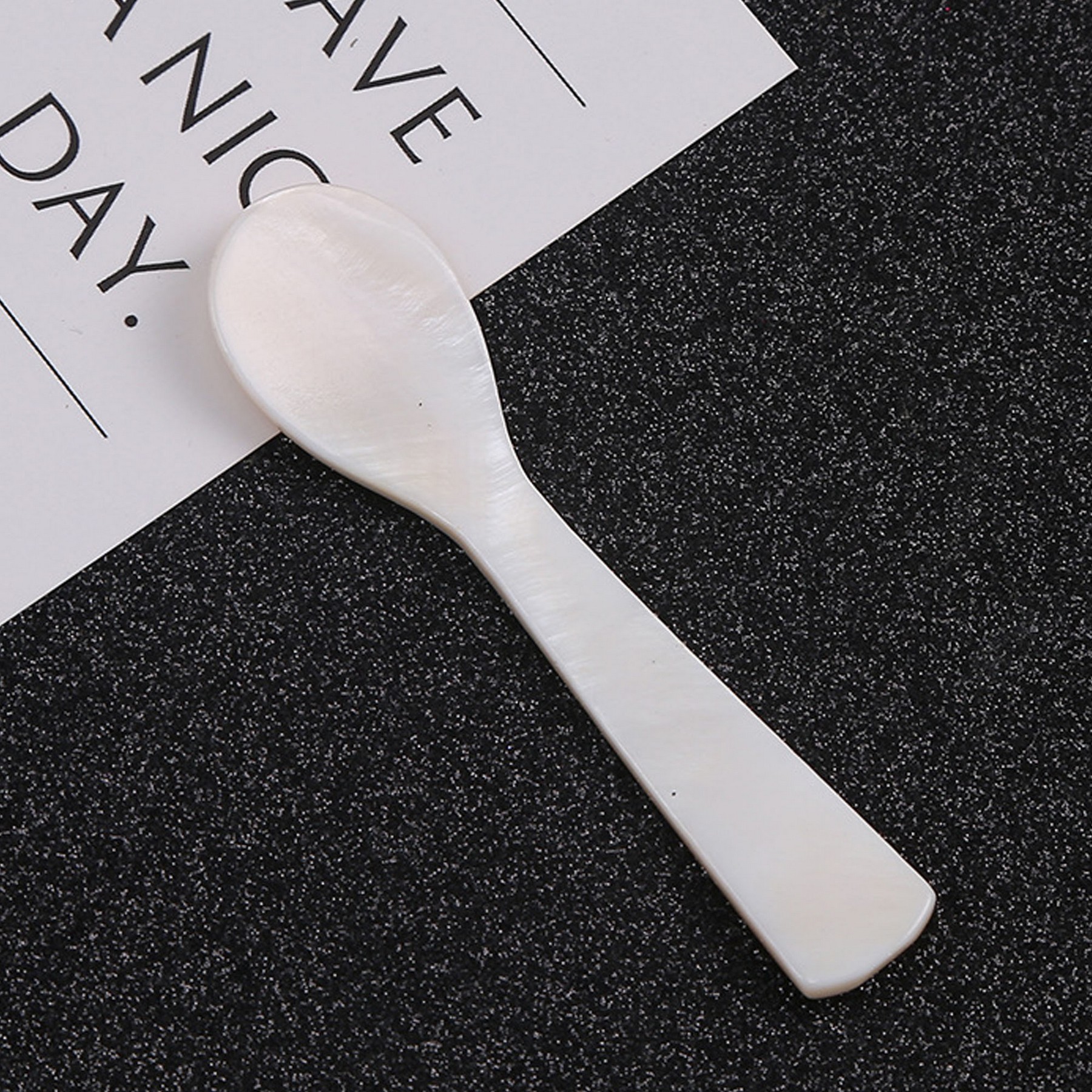 3.54 Inch Shell Shaped Dessert Coffee Spoon 3
