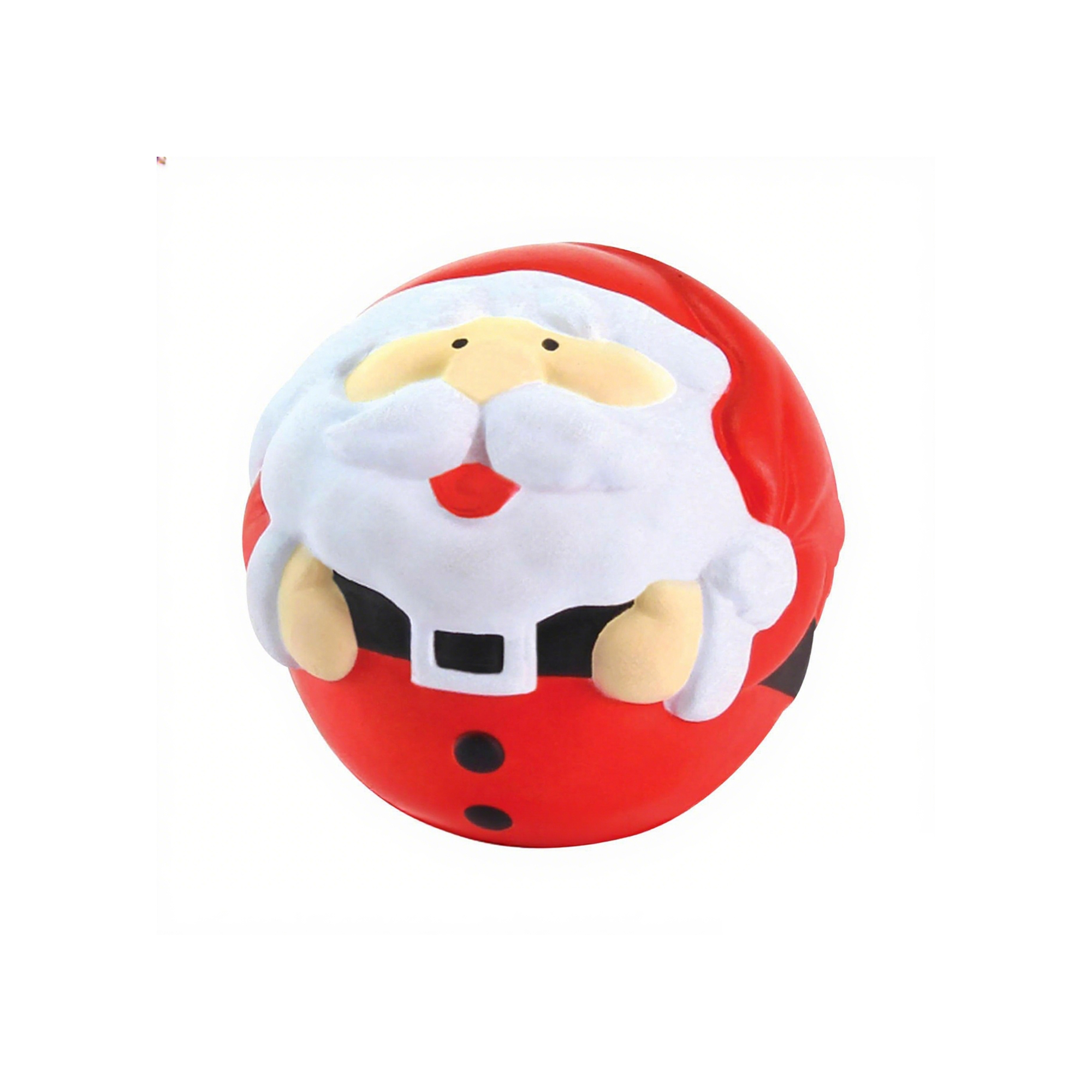Snowman Ball Polyurethane Stress Reliever 2.7" 3