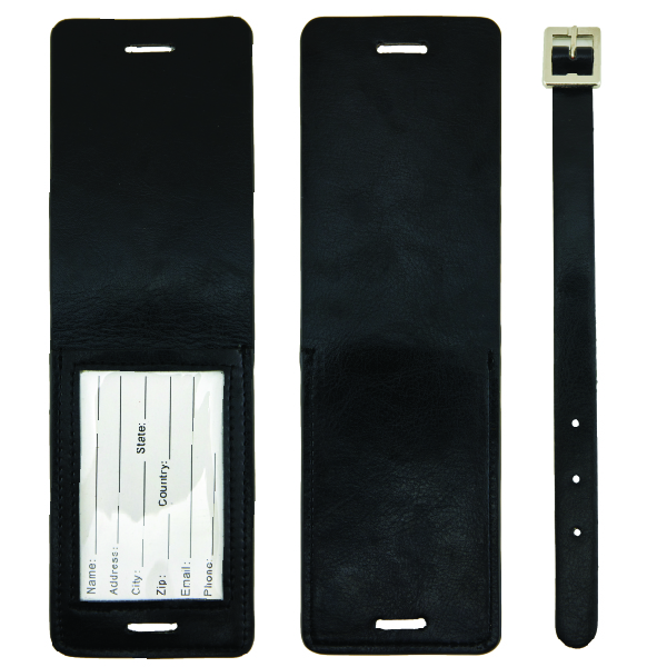 New Age Italian PU Leather Luggage Tag 44