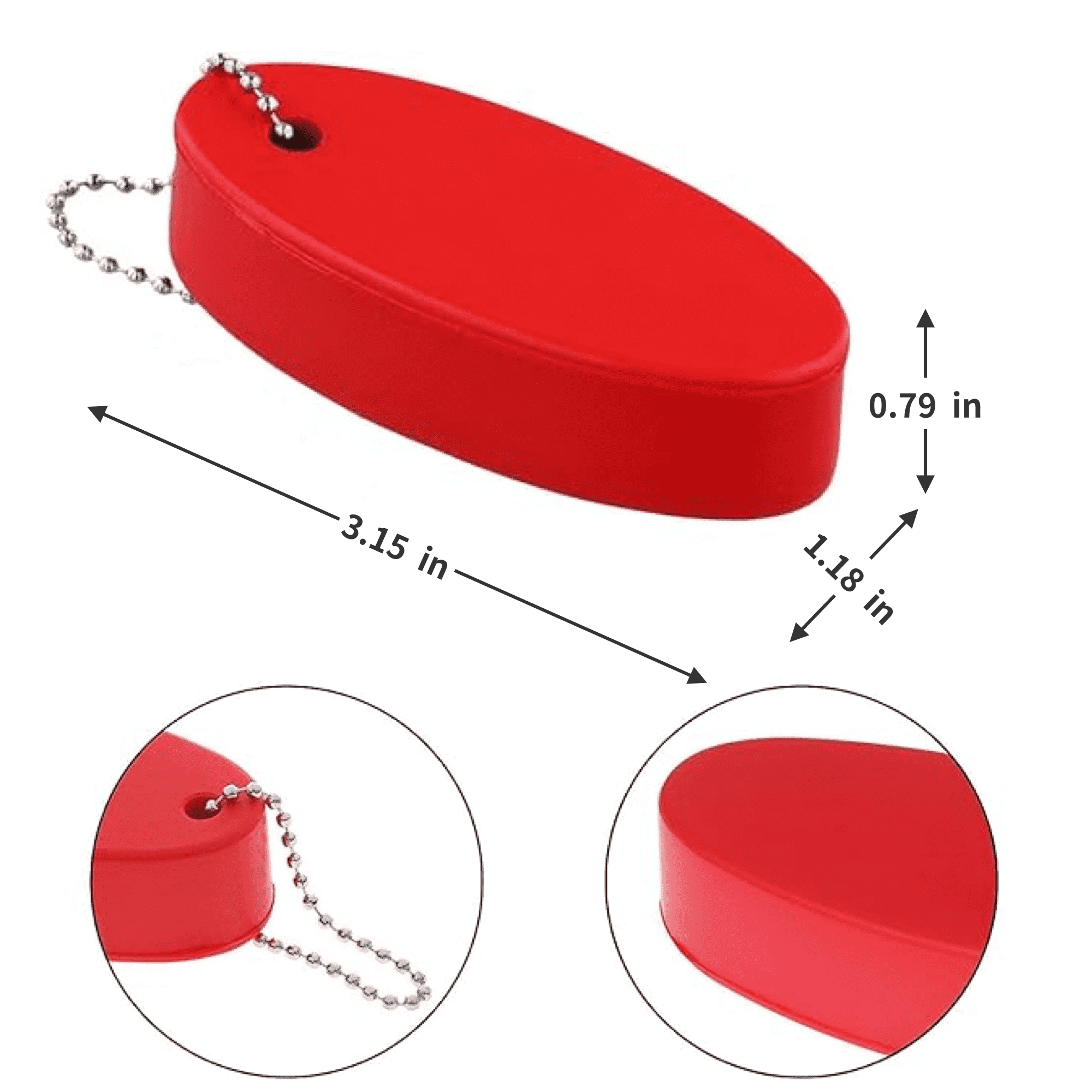 Outdoor Water Sports Accessories Floating Keychain 2
