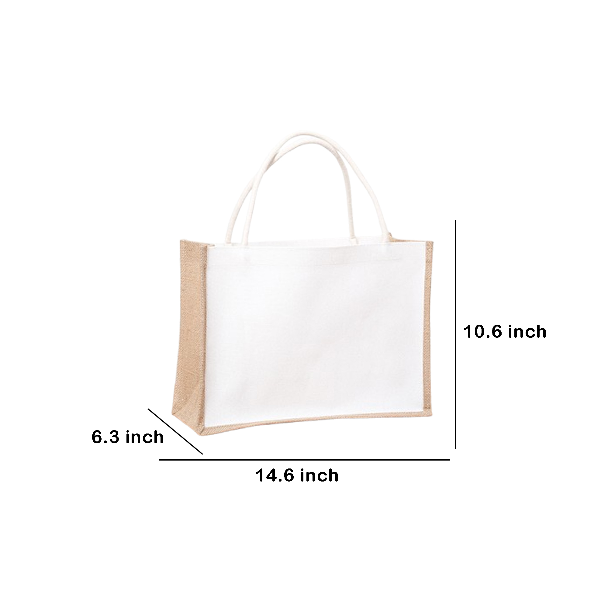 Eco-Friendly Promo Tote, custom tote bag with logo imprint 3