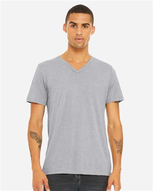 Unisex Triblend V-Neck Tee - 3415 46