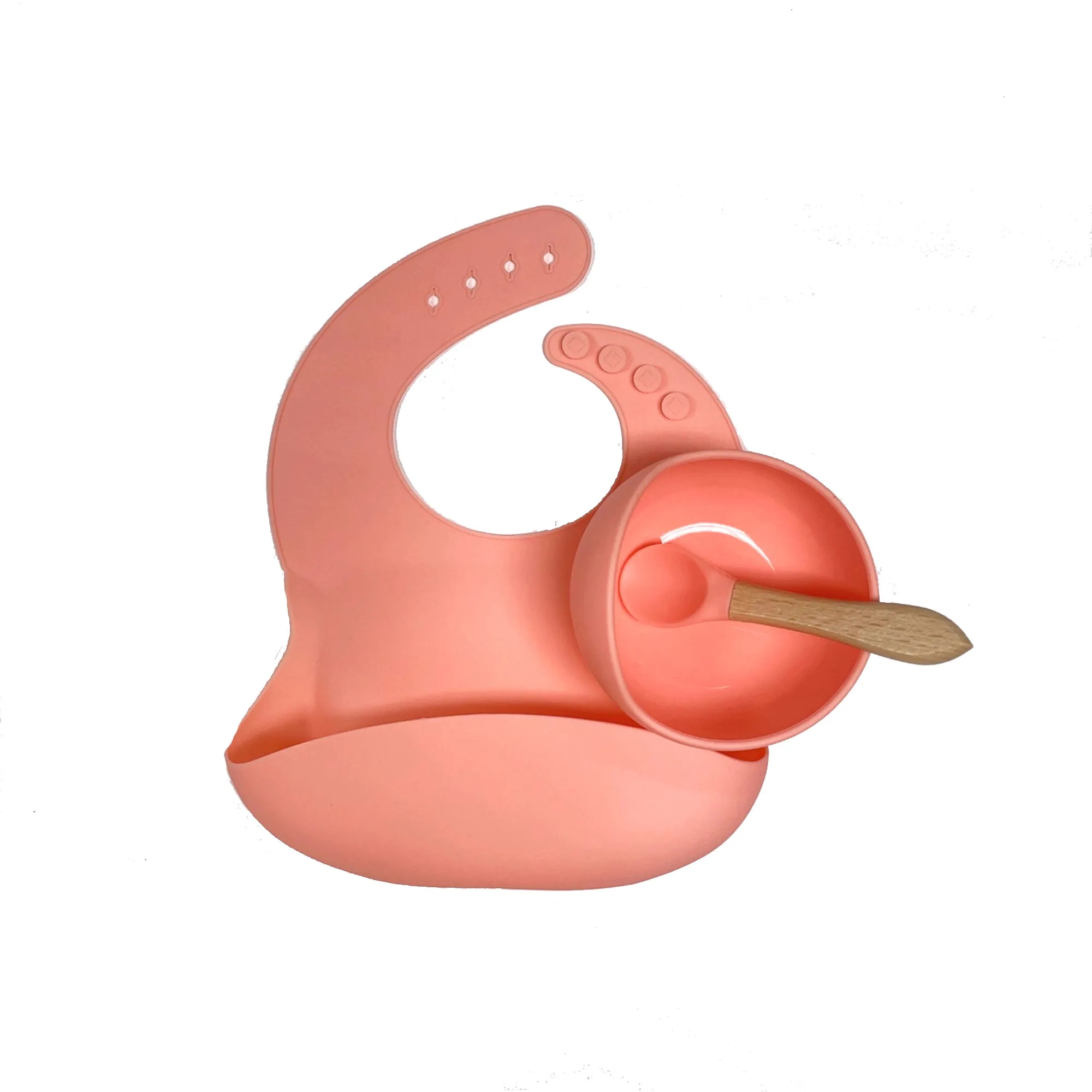 Adsorbable Baby Silicone Plate Bowl 6