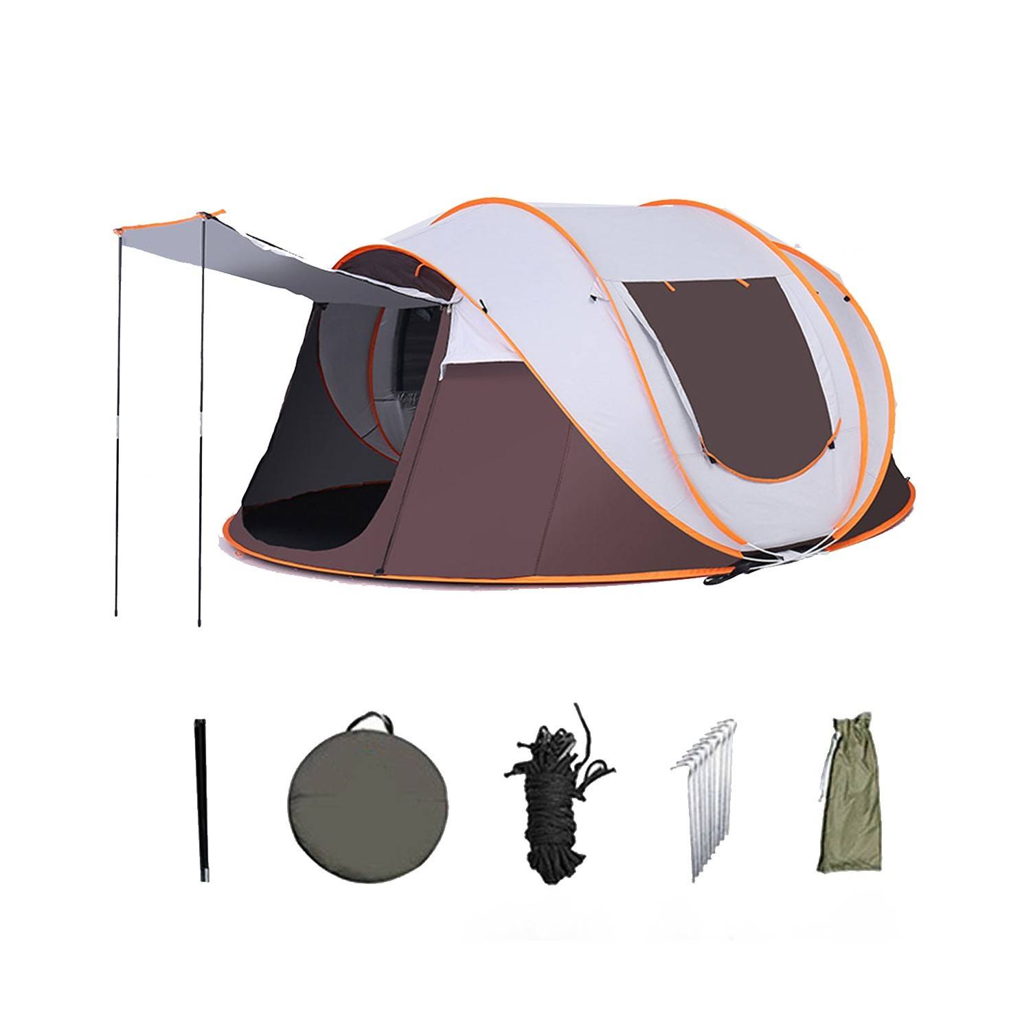 Outdoor Full Automatic 1 Second Quick Opening Tent 3
