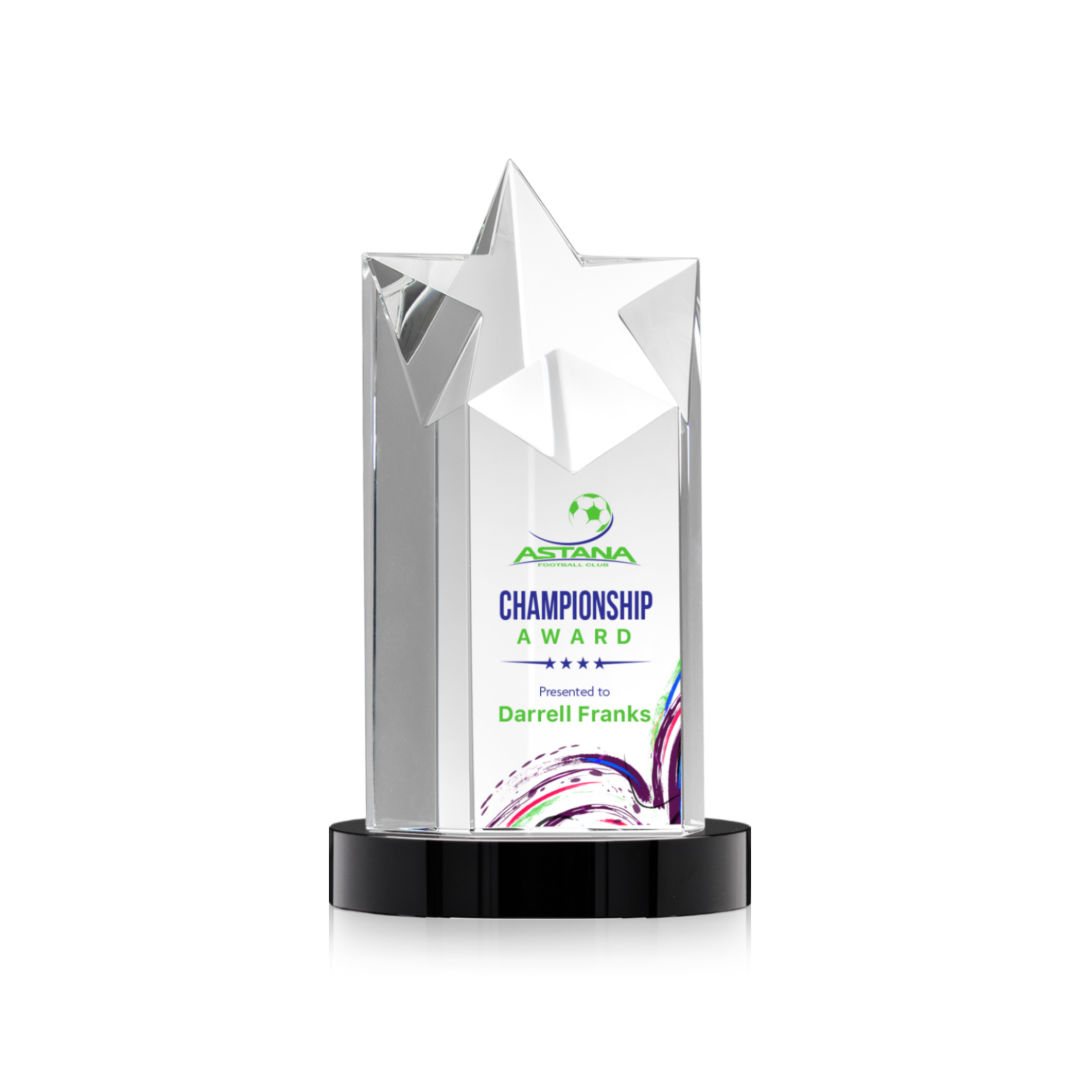 Berkeley VividPrint™ Award on Condor Base - Black 2