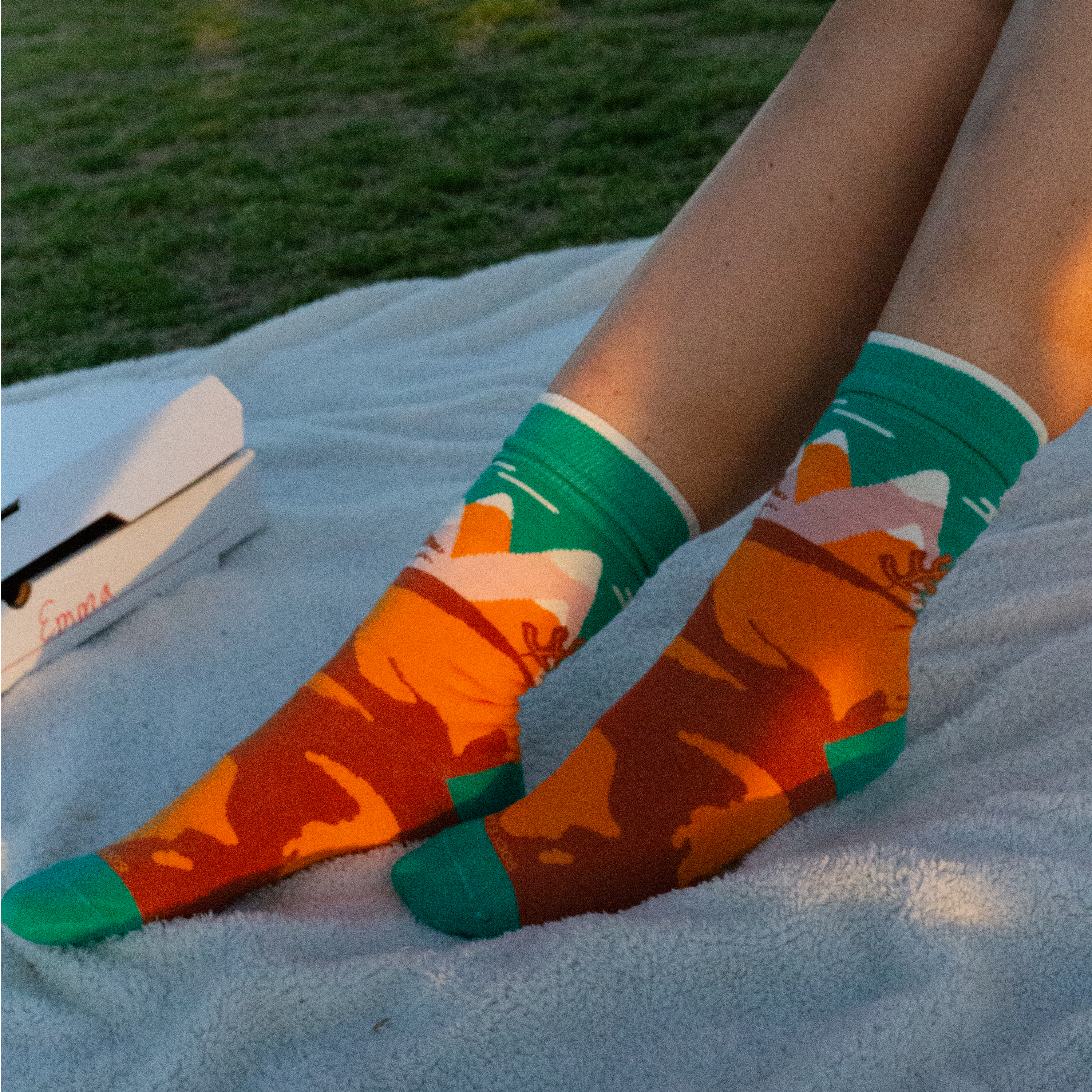Cotton Spring Socks - Fresh Natural Comfort for the Season - American Made 2