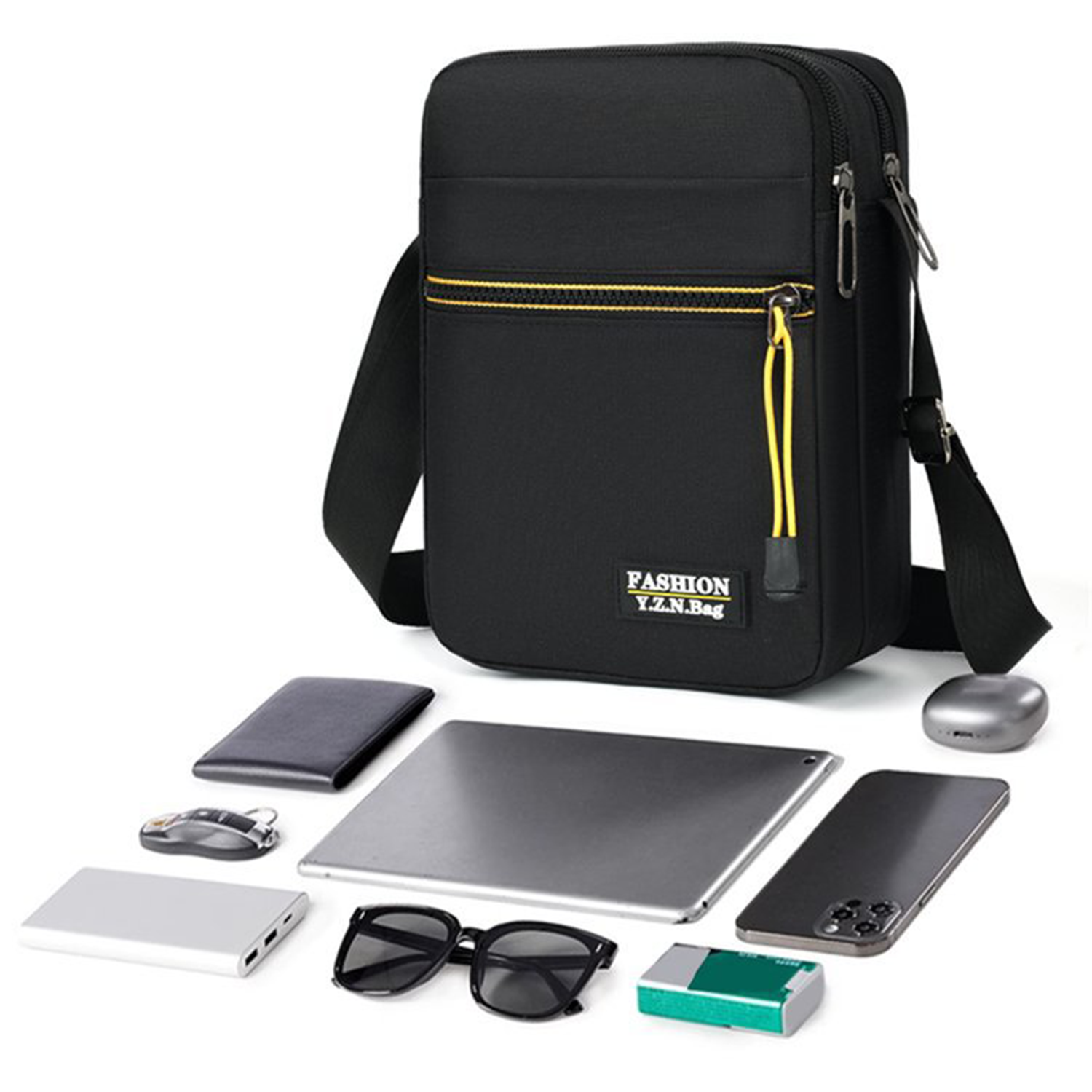 Unisex Large Capacity Shoulder Bag 1