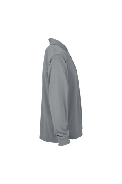 Vansport Omega Long Sleeve Solid Mesh Tech Polo 45