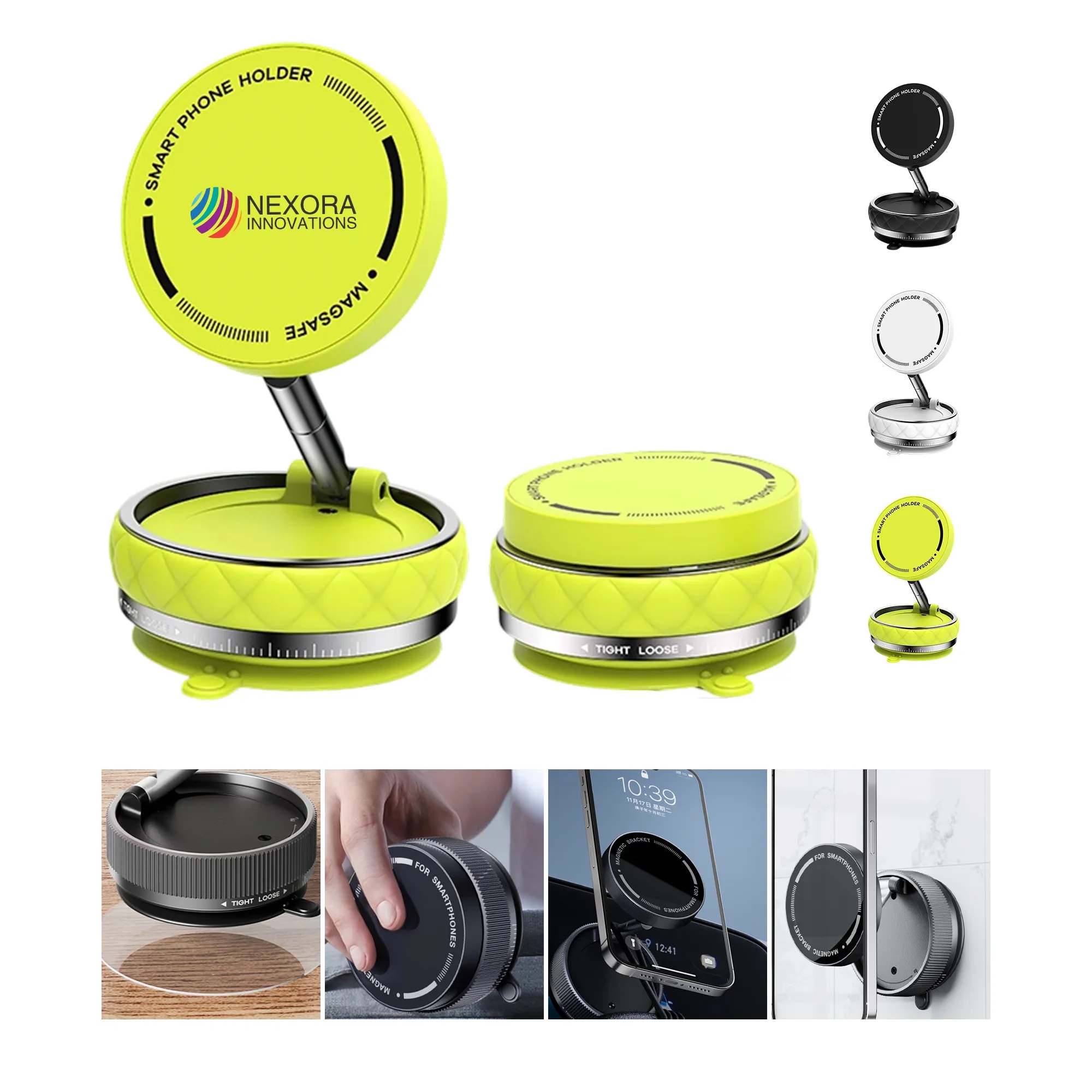 Vacuum Magnetic Folding Stand with Zinc Alloy 1
