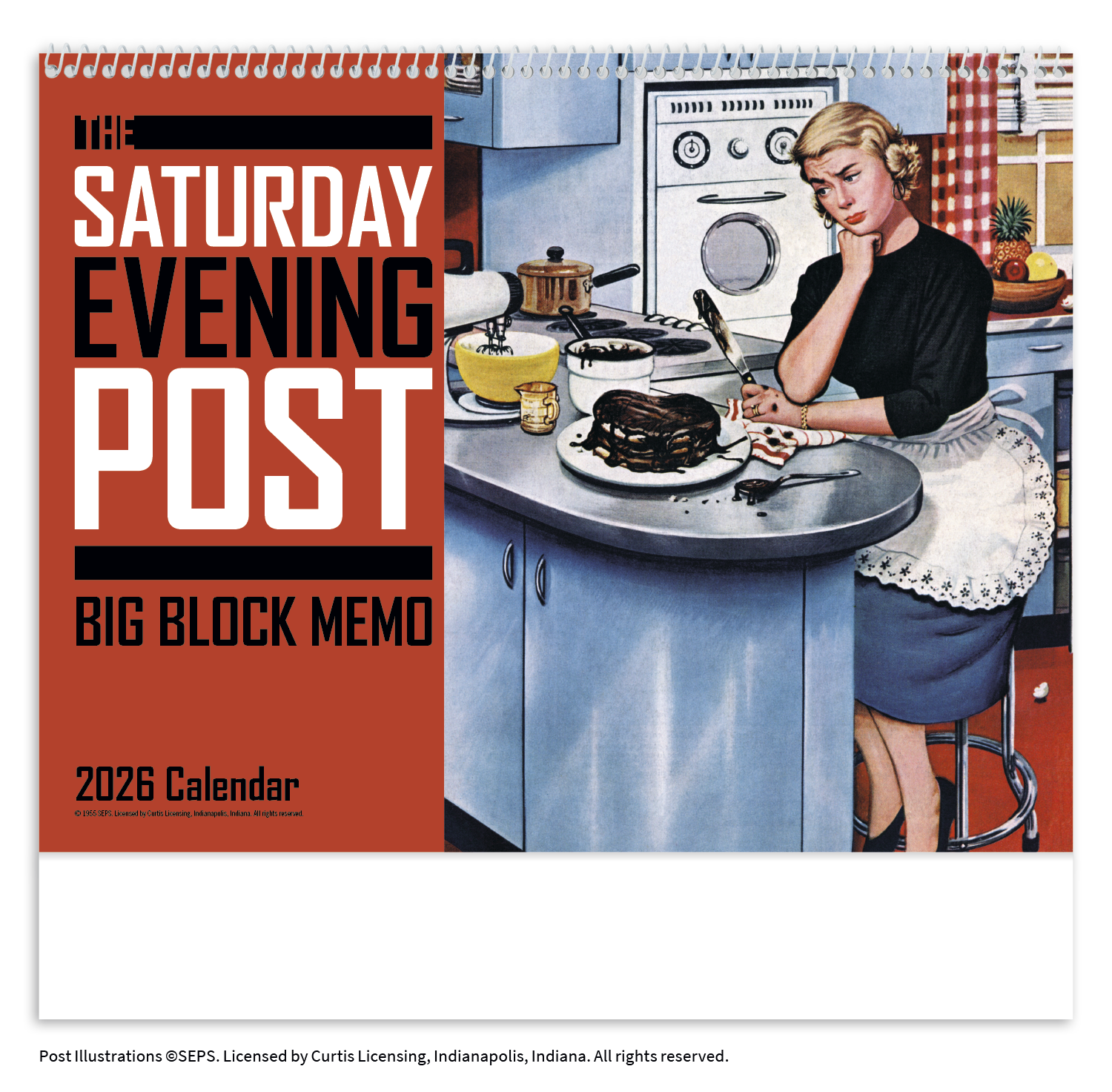 Triumph® Calendars Big Block Memo 45
